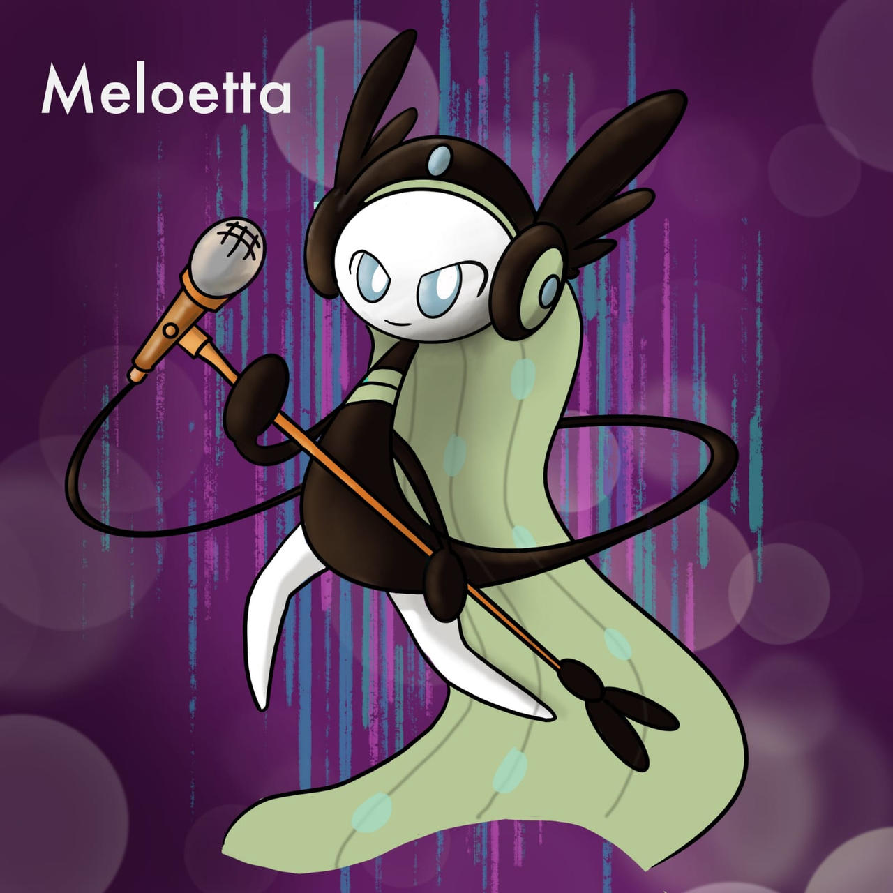 Fan-art Meloetta Mega-Evolution by Gajumong on DeviantArt