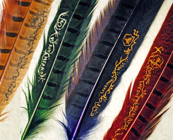 Hogwarts House Quills