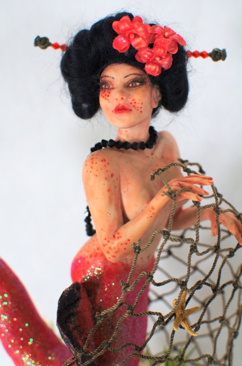 ooak Geisha Mermaid