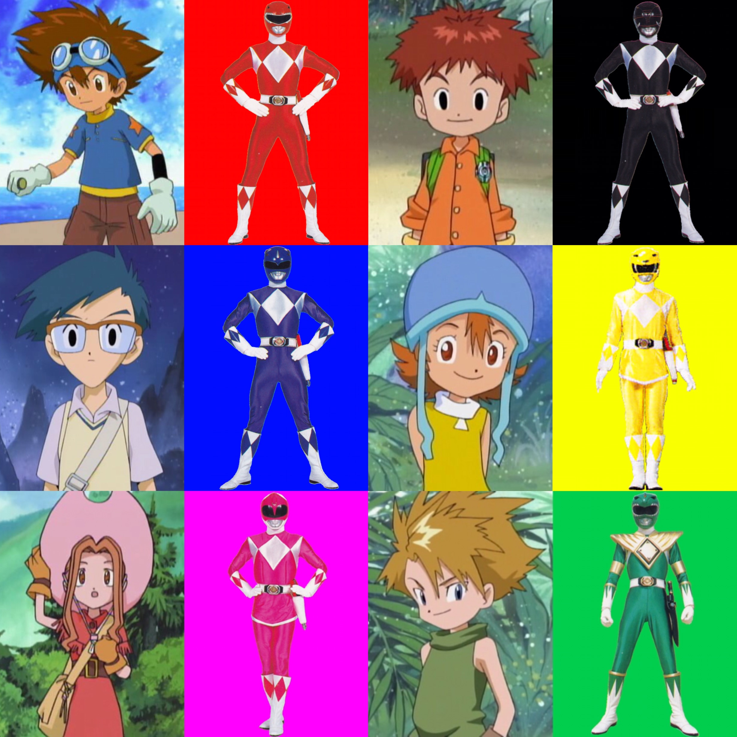 Digimon MMPR (Season 1) by PinkRangerFan on DeviantArt