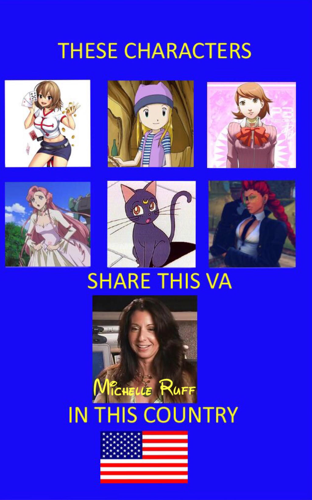 International Voice Actor Sharing Michelle Ruff by PinkRangerFan on ...