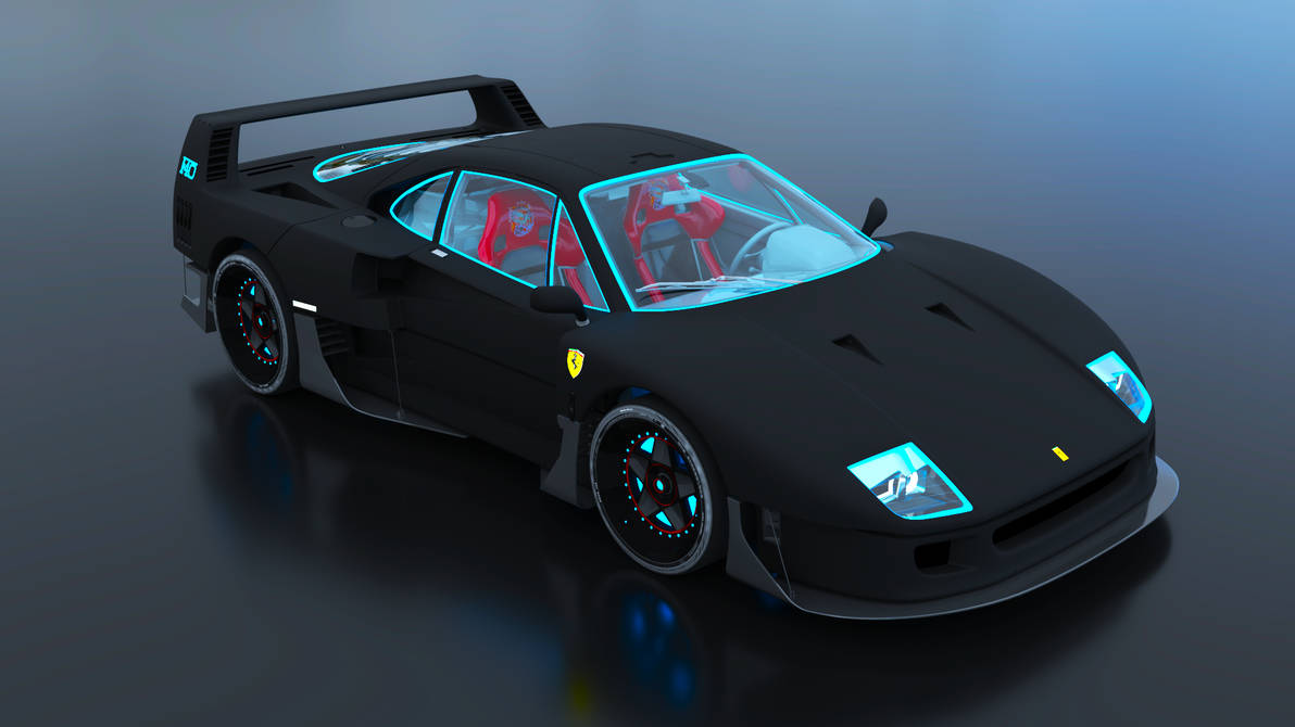 F40 Cyber Racer (Front) by N7CyberSpartan on DeviantArt