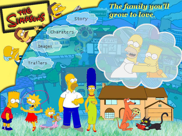 The Simpsons Interface by Zen-Panda on DeviantArt