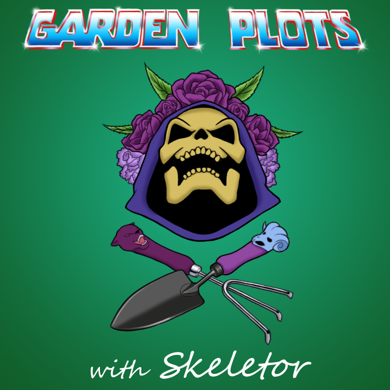 'Garden Plots with Skeletor' logo