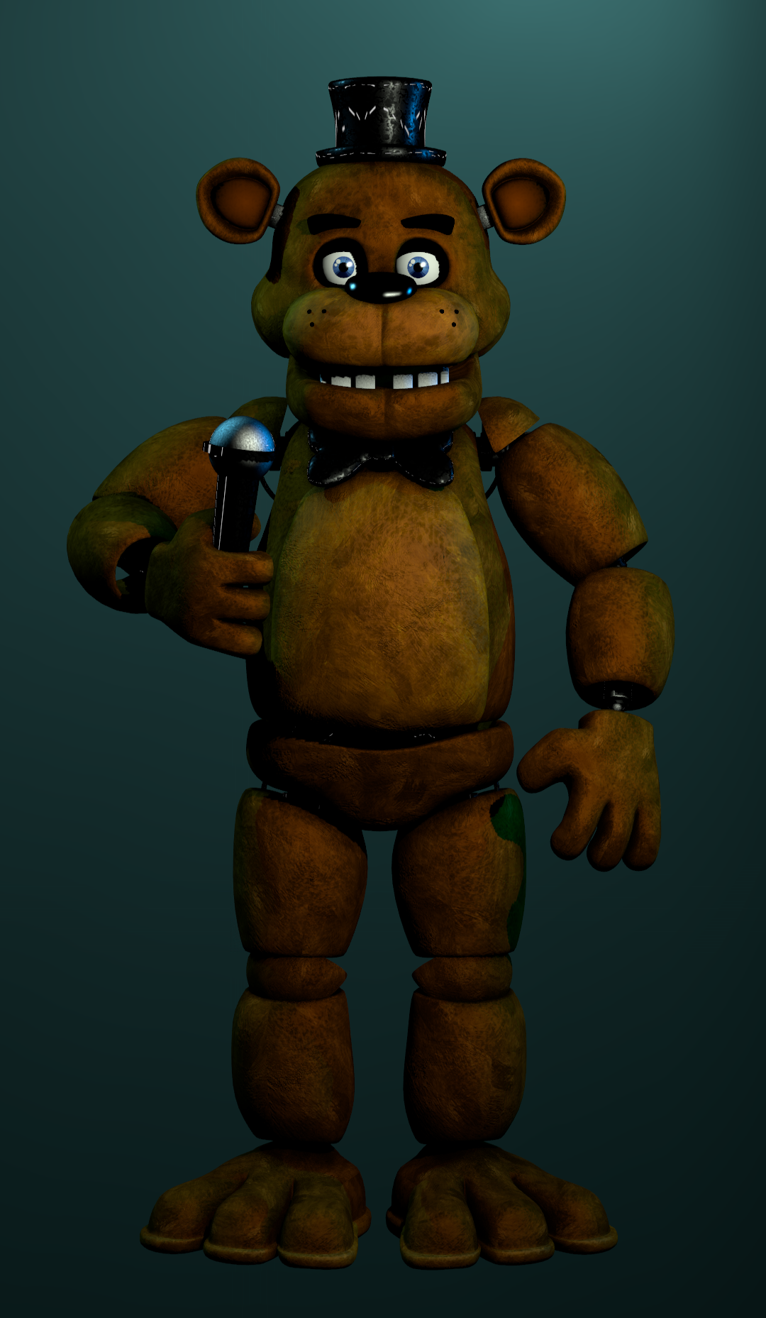 Fnaf 1 - freddy fazbear full body by SpringCraft20 on DeviantArt