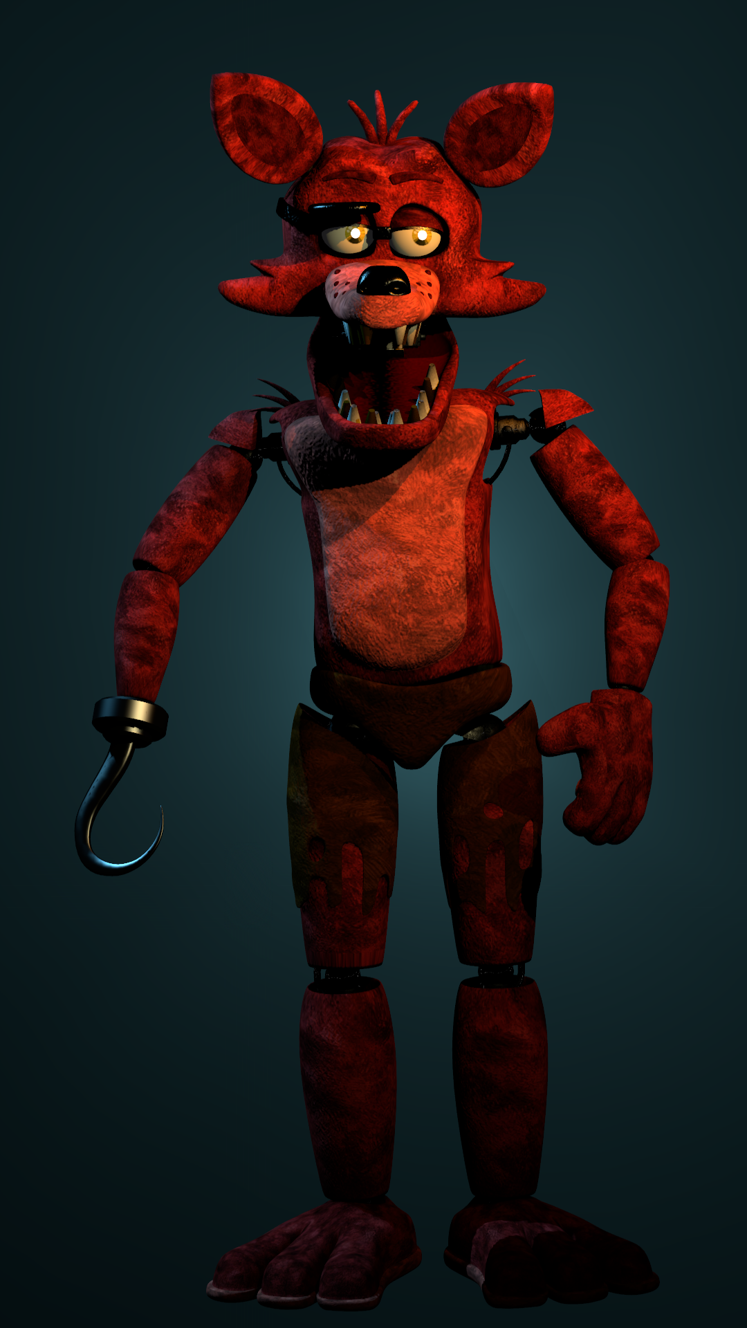 Fixed Withered Foxy by KacperPL2411 on DeviantArt