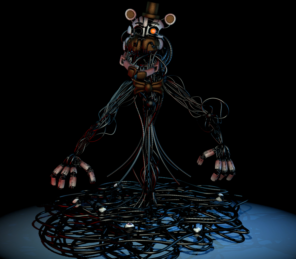 Some theory notes about Molten Freddy based on his full body