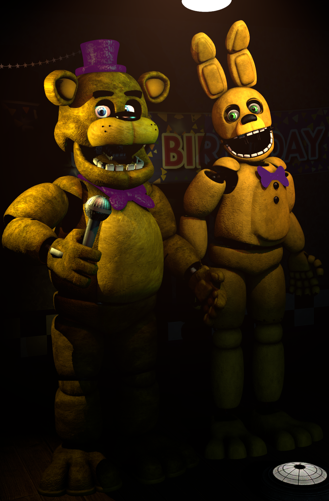 Fredbear Minigame Fnaf 3 Remake by Basilisk2002 on DeviantArt