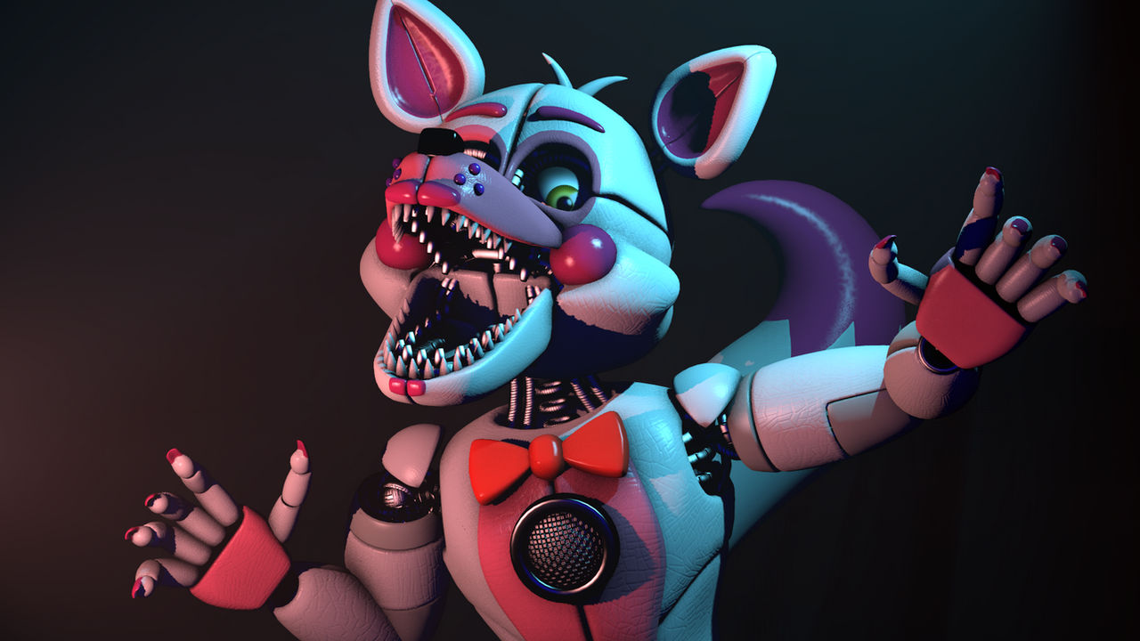 Funtime Foxy With Cool Lighting by Basilisk2002 on DeviantArt