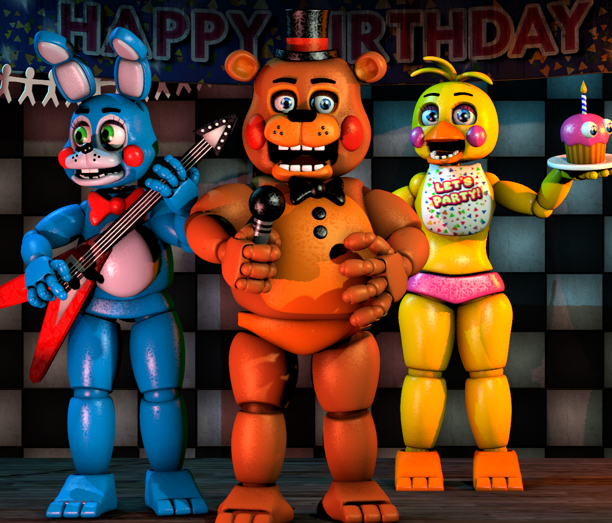 FNaF World: Classic Toy Animatronics Mod w.i.p 2 by RealZBonnieXD on  DeviantArt