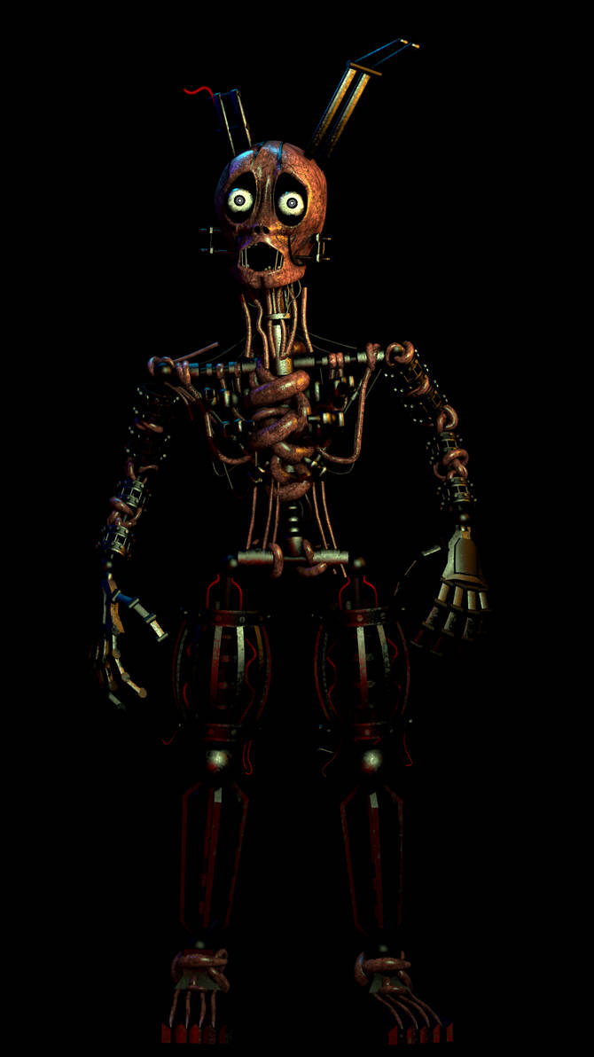 Springtrap Without The Suit by Basilisk2002 on DeviantArt