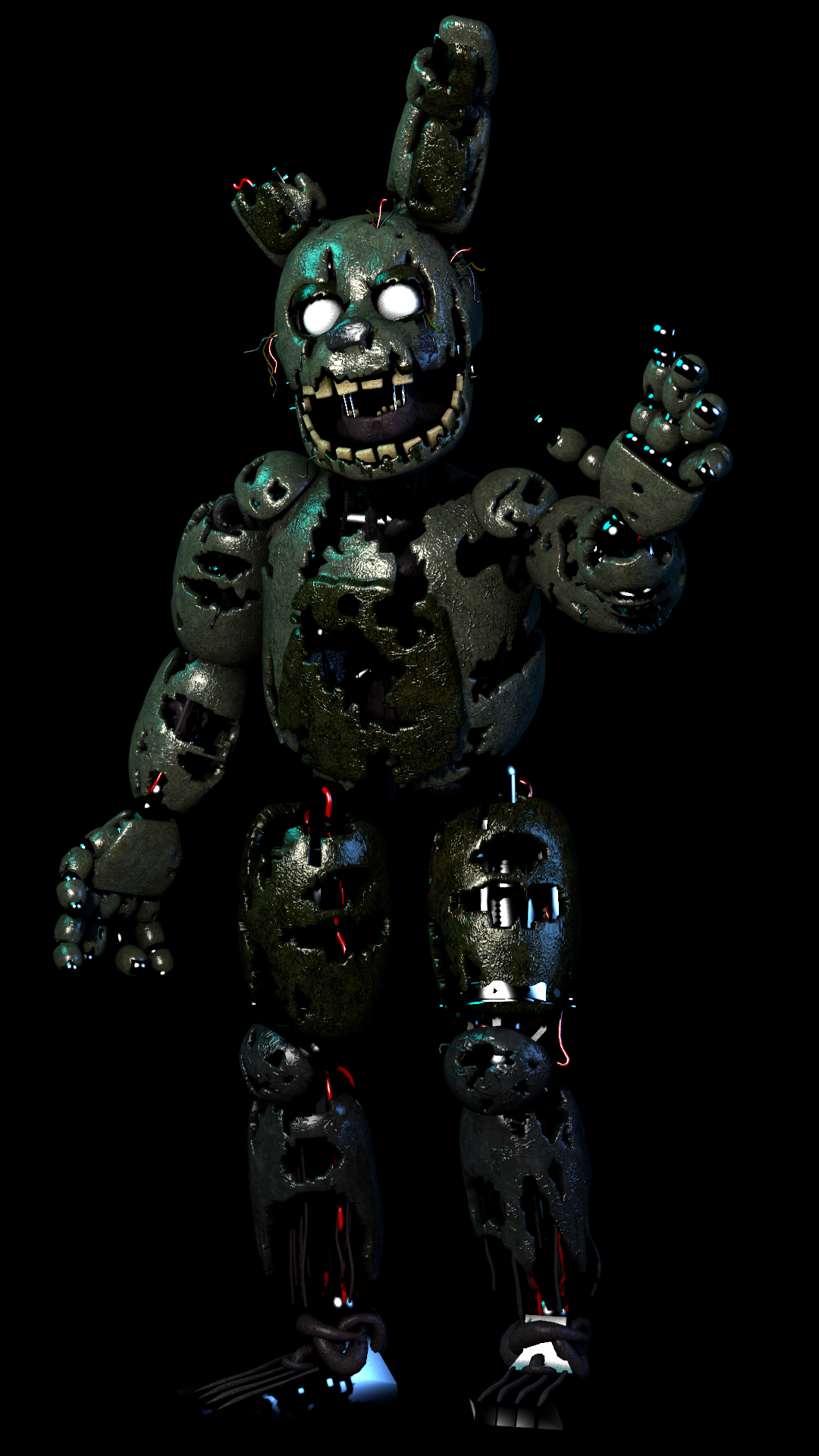 Dark Springtrap by Basilisk2002 on DeviantArt