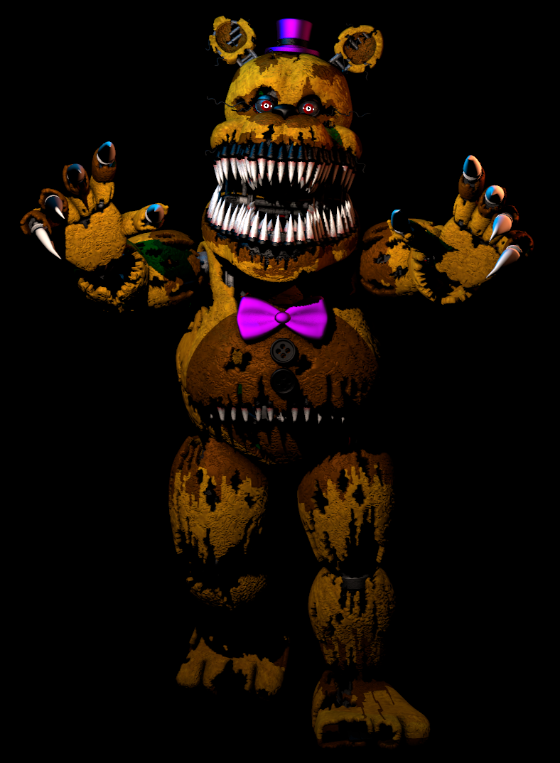 Fredbear Minigame Fnaf 3 Remake by Basilisk2002 on DeviantArt