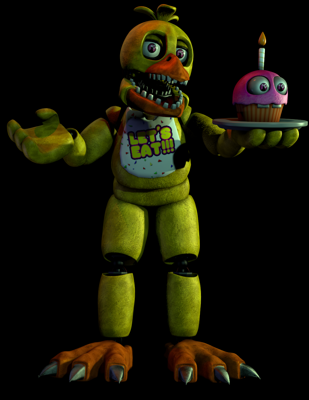 Unwithered Chica, Slender Fortress Non-Official Wikia