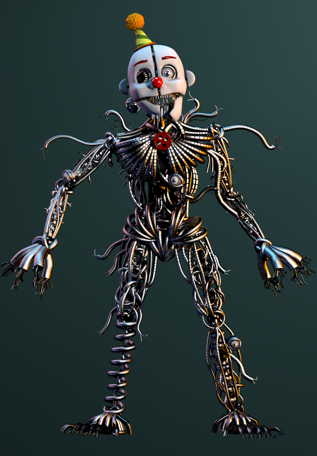 Ennard Full Body Render by Basilisk2002 on DeviantArt