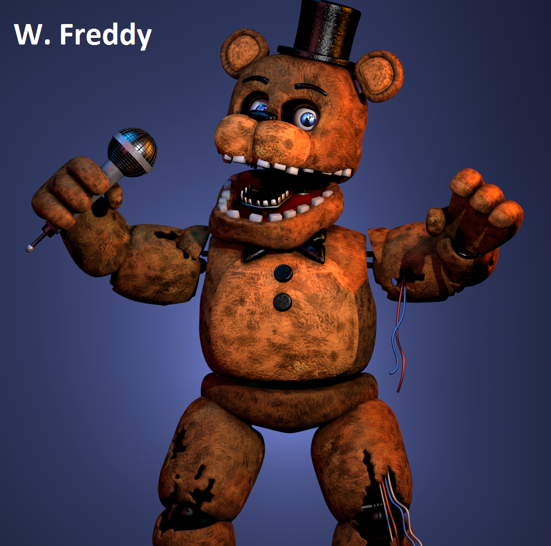 FNaF 2 animatronics, accurate Freddy pose and ligh by GhostAlpha107 on  DeviantArt