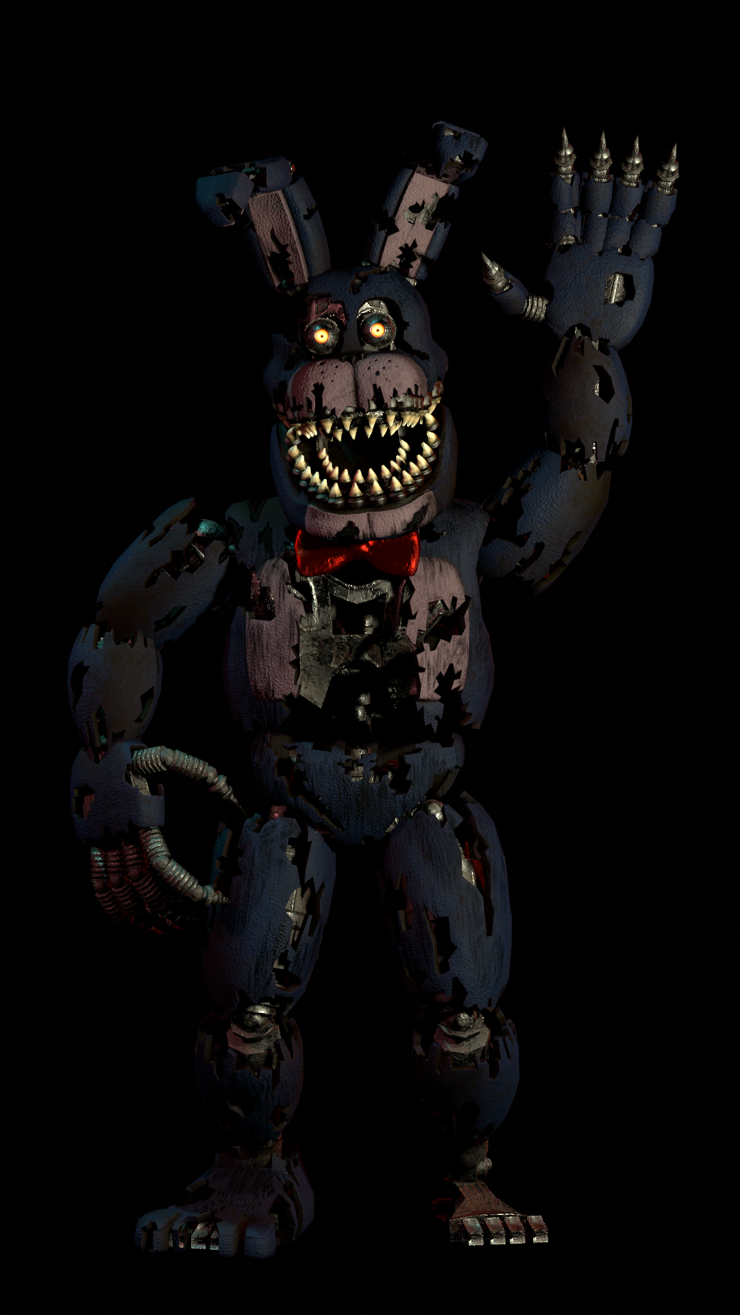 Nightmare Bonnie (Five Nights at Freddy's 4) by ArtyJoyful on DeviantArt