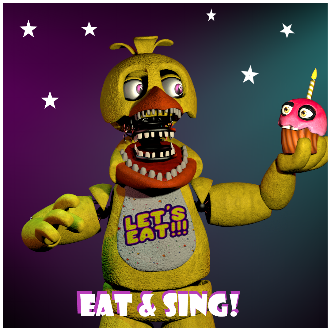 Pixilart - withered chica by ItsBananas