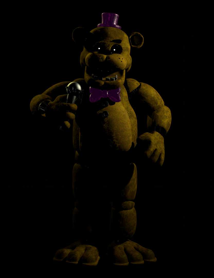 Freddy Fazbear Full Body by BereBearArt on DeviantArt