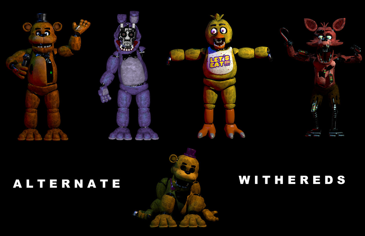 Como conseguir dominar cada animatronics fnaf 2