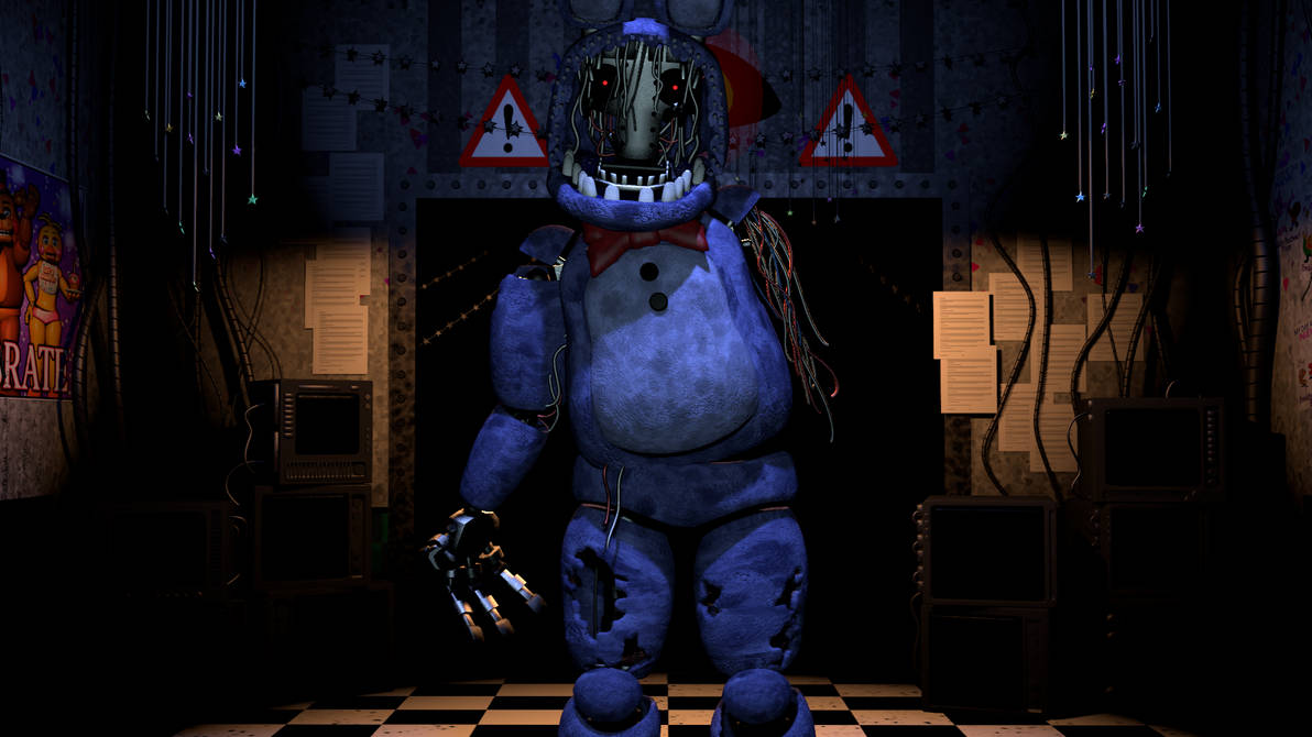 Accurate Withered Bonnie In The Office by Basilisk2002 on DeviantArt