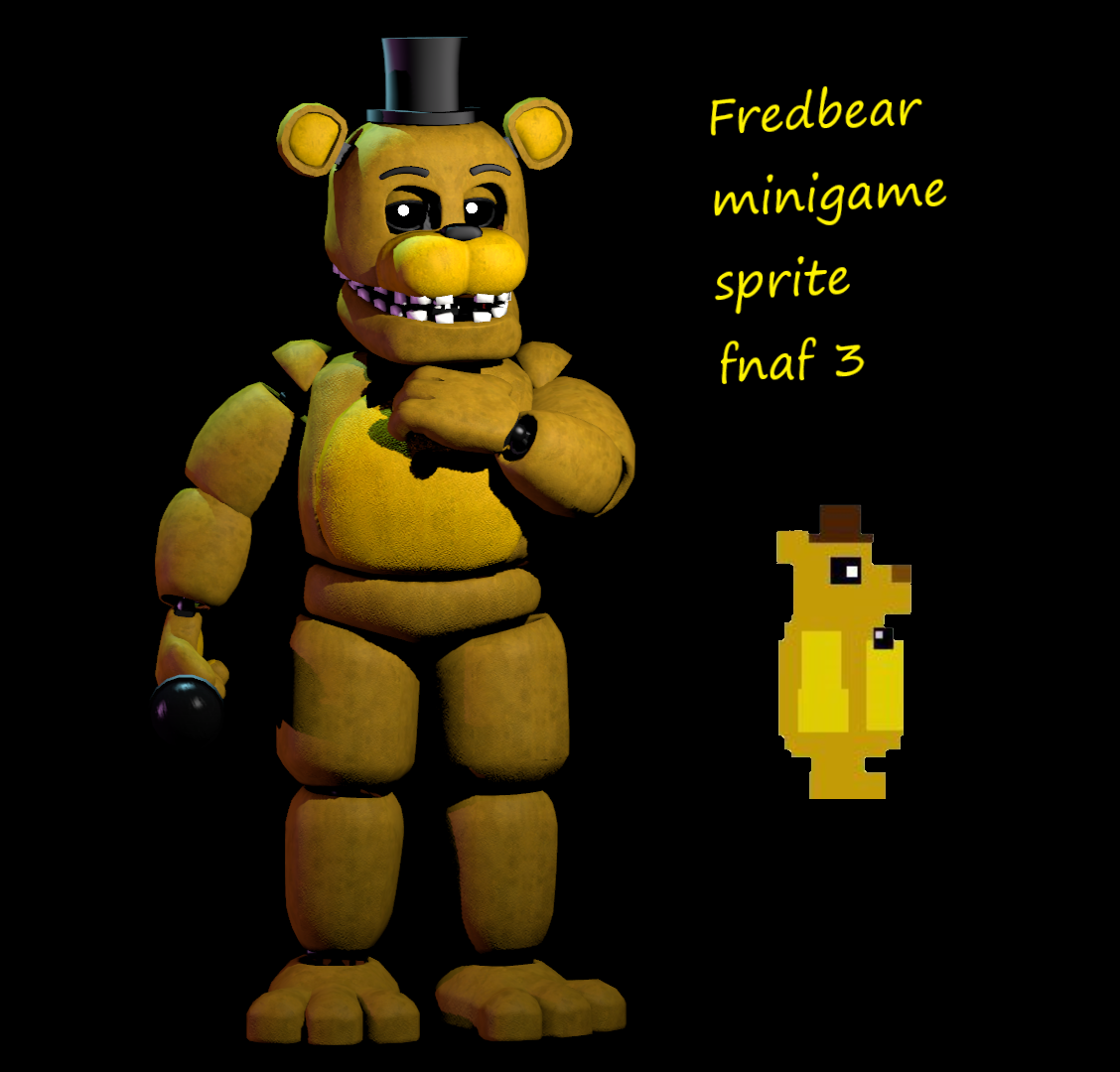 Fredbear Minigame Fnaf 3 Remake by Basilisk2002 on DeviantArt