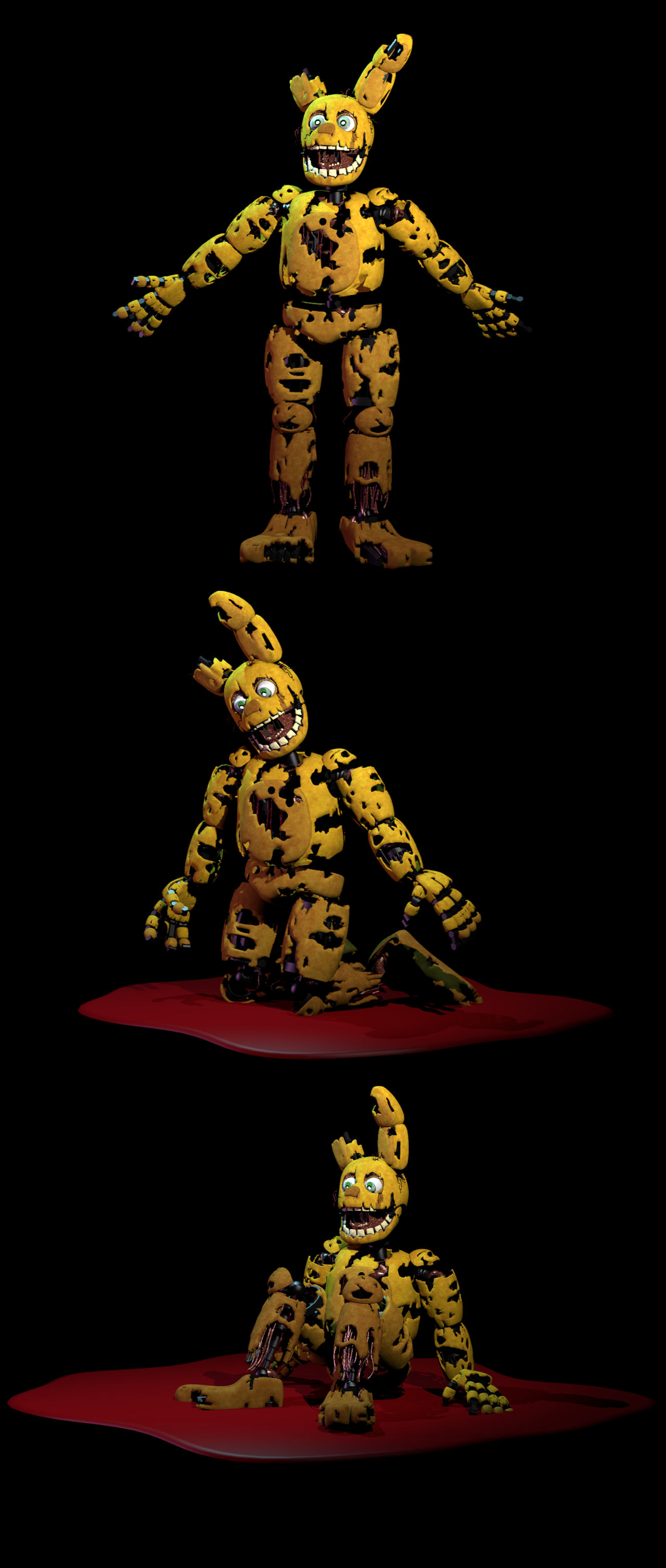 Fnaf 3 Minigame Springtrap Is Born by Basilisk2002 on DeviantArt