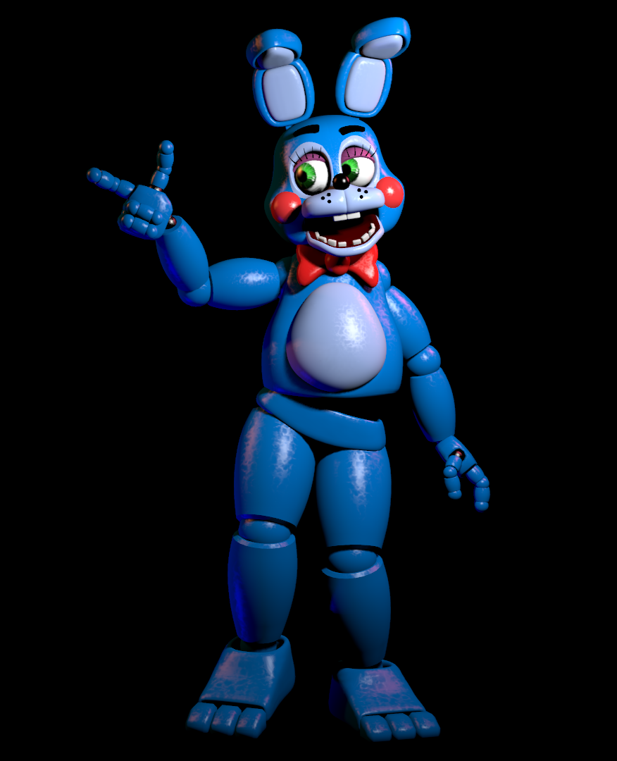 ArtStation - FNAF 2 Toy Bonnie Figure 2022