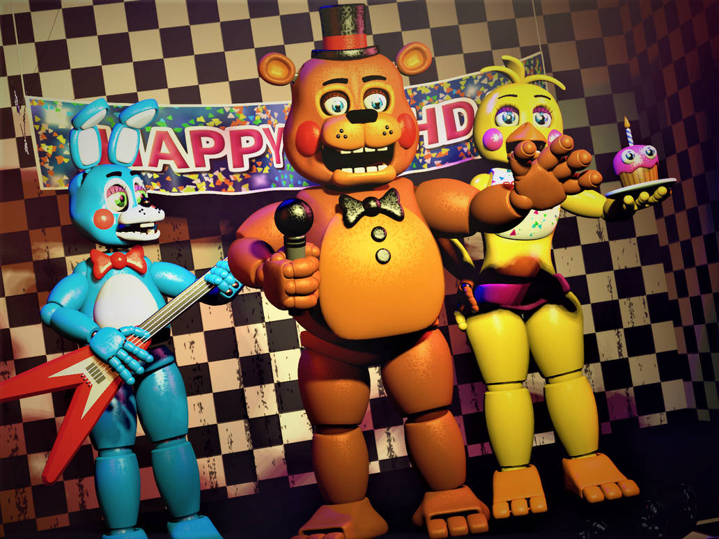 Toy Animatronics Performing Wallpaper by Basilisk2002 on DeviantArt