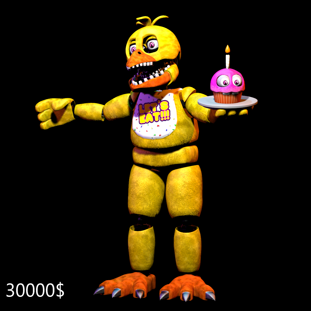 Steam Workshop::Withered Chica for Spitter - FNaF