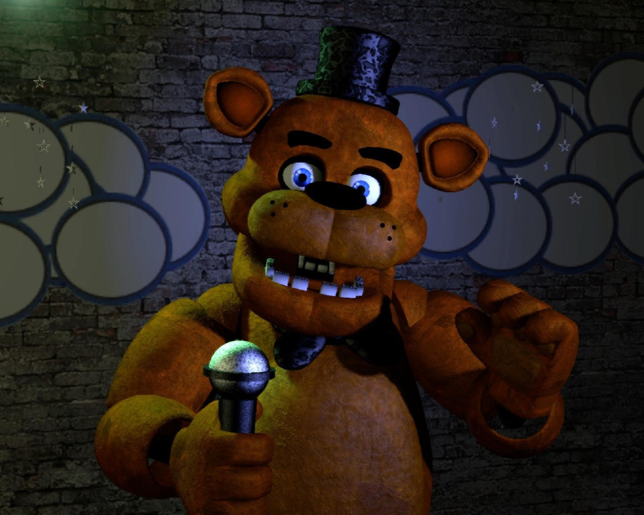 Freddy Fazbear wallpaper by Basilisk2002 on DeviantArt
