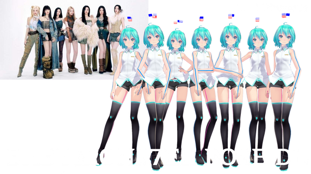 [Pose DL] BABYMONS7ER POSE by MMD PiwterJa