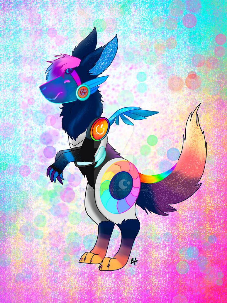 Protogensa My sona as a Protogen by MoonshineGalaxy on DeviantArt