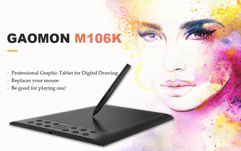 GAOMON M106K Pen Tablet
