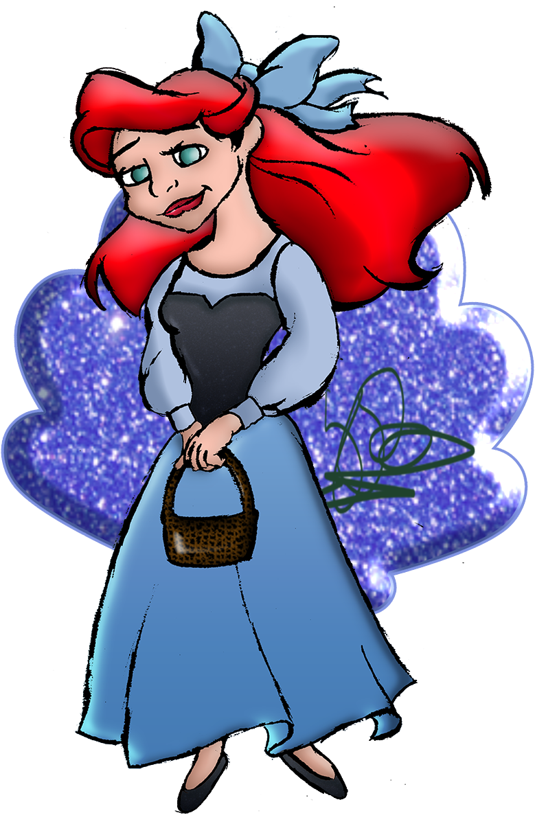 little mermaid peasant dress Ariel (Blue Peasant Dress) by LocalAquatic on DeviantArt