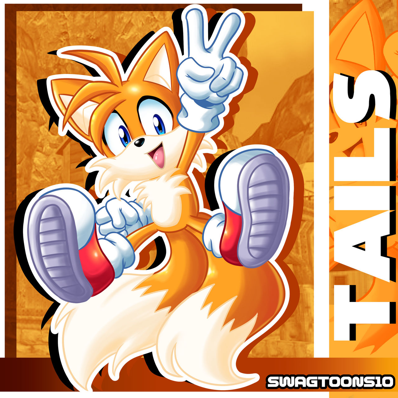 Tails Wolverin Tails the fox Render by SwagToons10 on DeviantArt