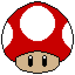 Pixel Power Up Collection: Modern Super Shroom