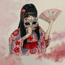 Half-body Traditional Art -Asian outfit