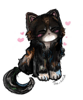 Full-body Character - Cute cat