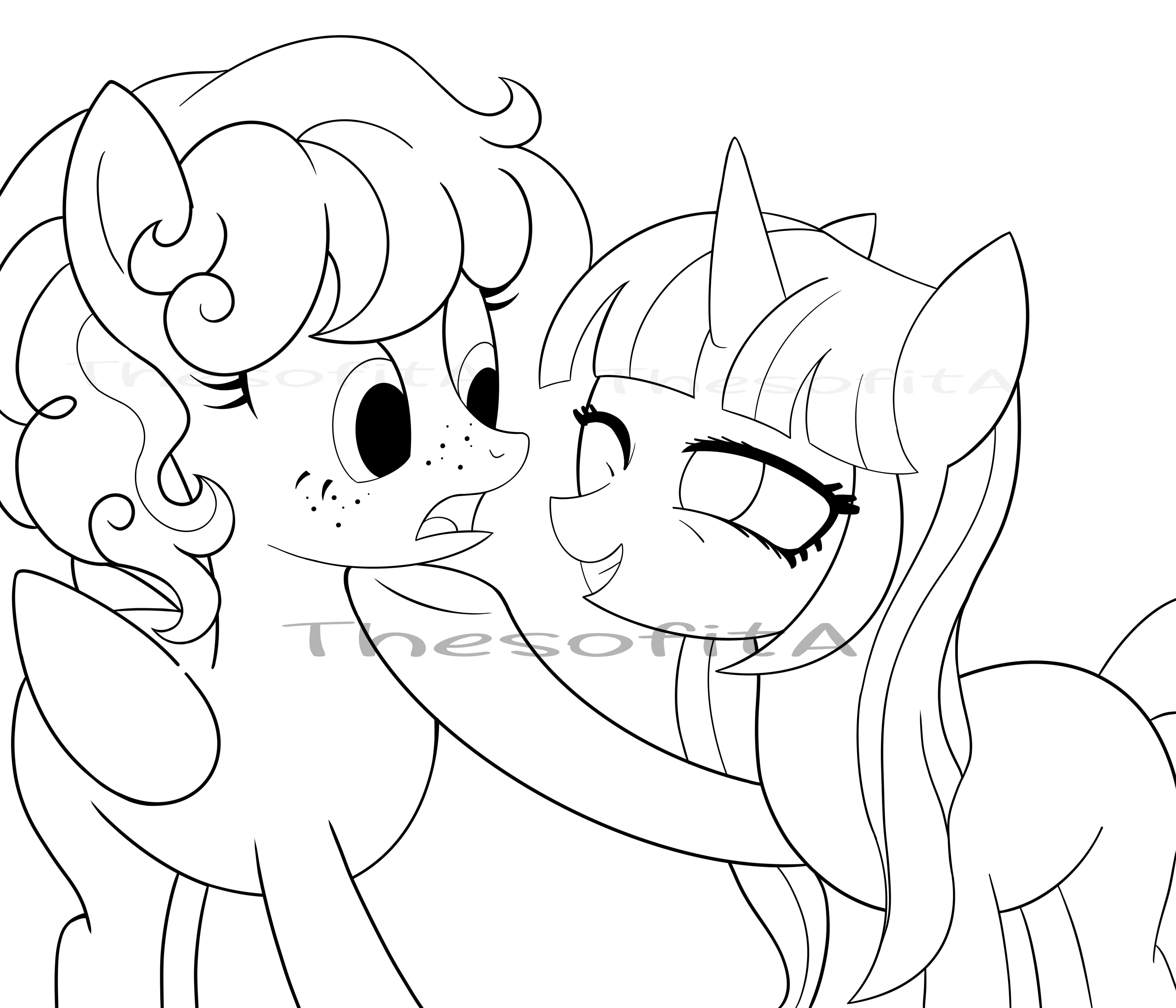 MLP lineart