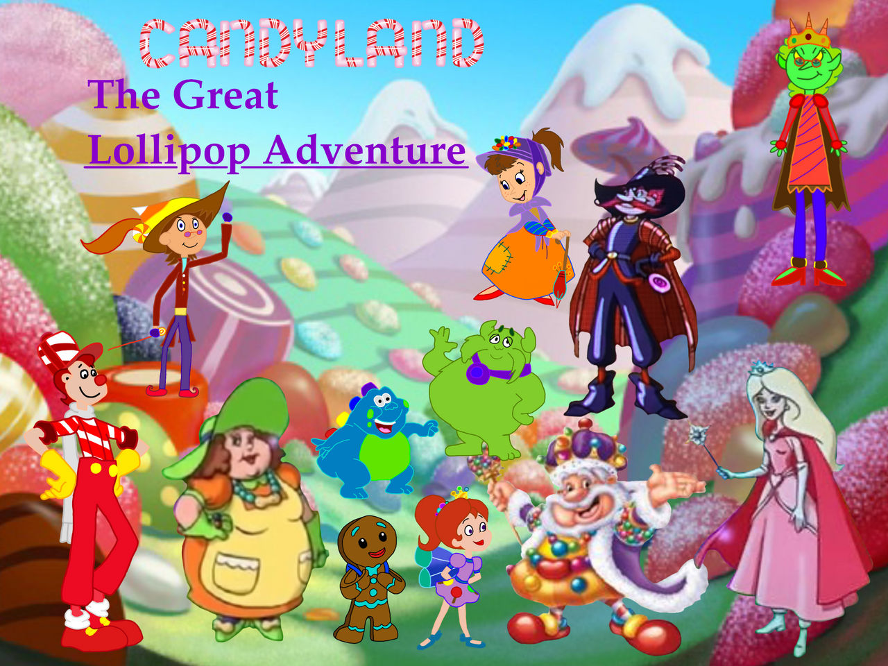 Candyland The Great Lollipop Adventure Alternative by