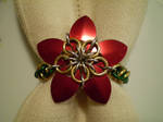 Poinsettia Napkin Rings by MahdiTheRovingBlade