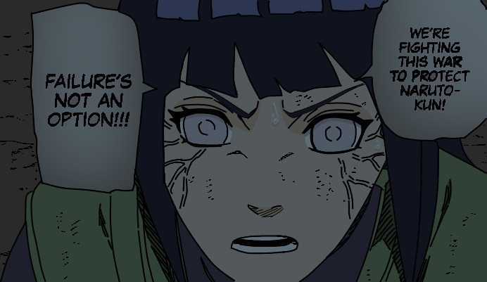 Naruto ch. 540-Hinata colored