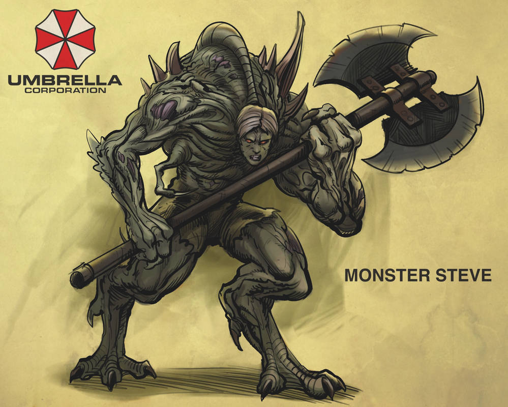 Monster Steve by ZombPunk on DeviantArt