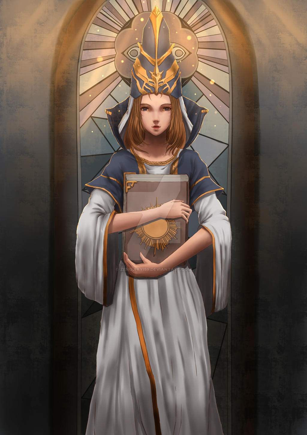 Priestess by zengjiayi59 on DeviantArt