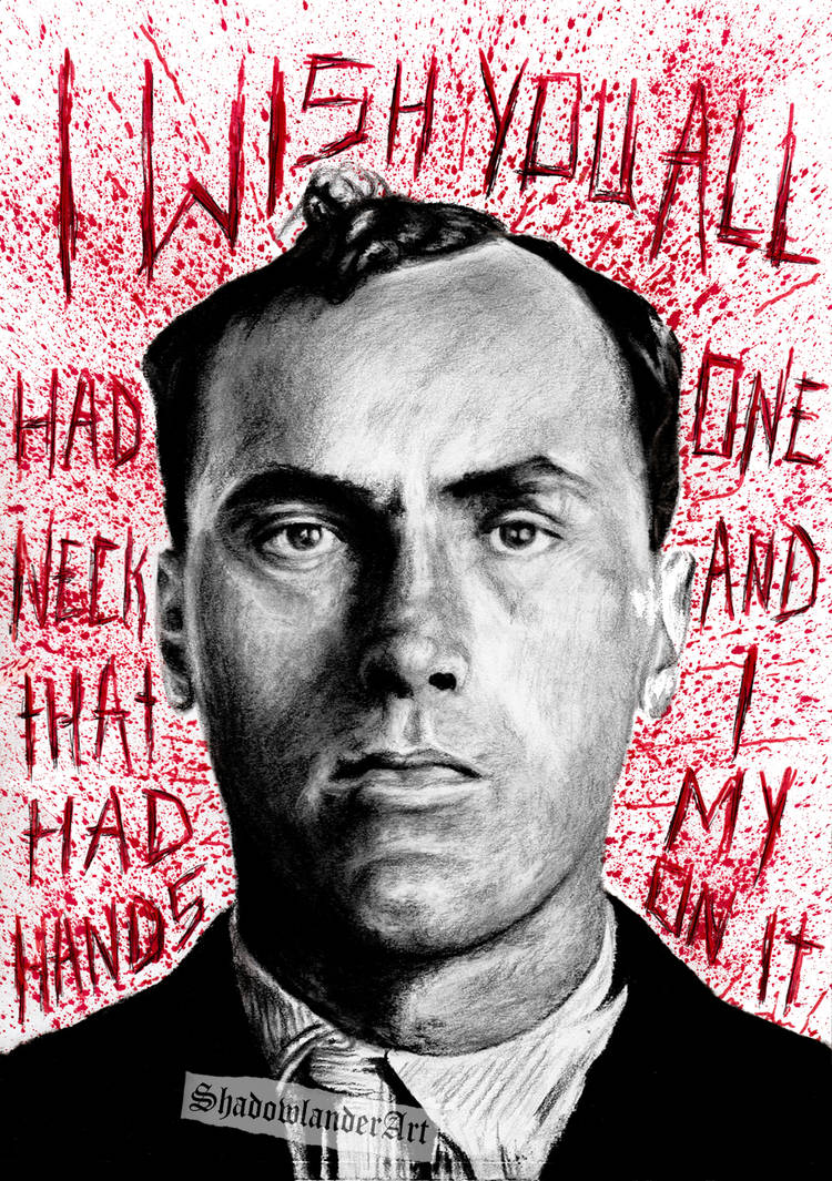 Carl Panzram portrait art by Shadowlander9 on DeviantArt