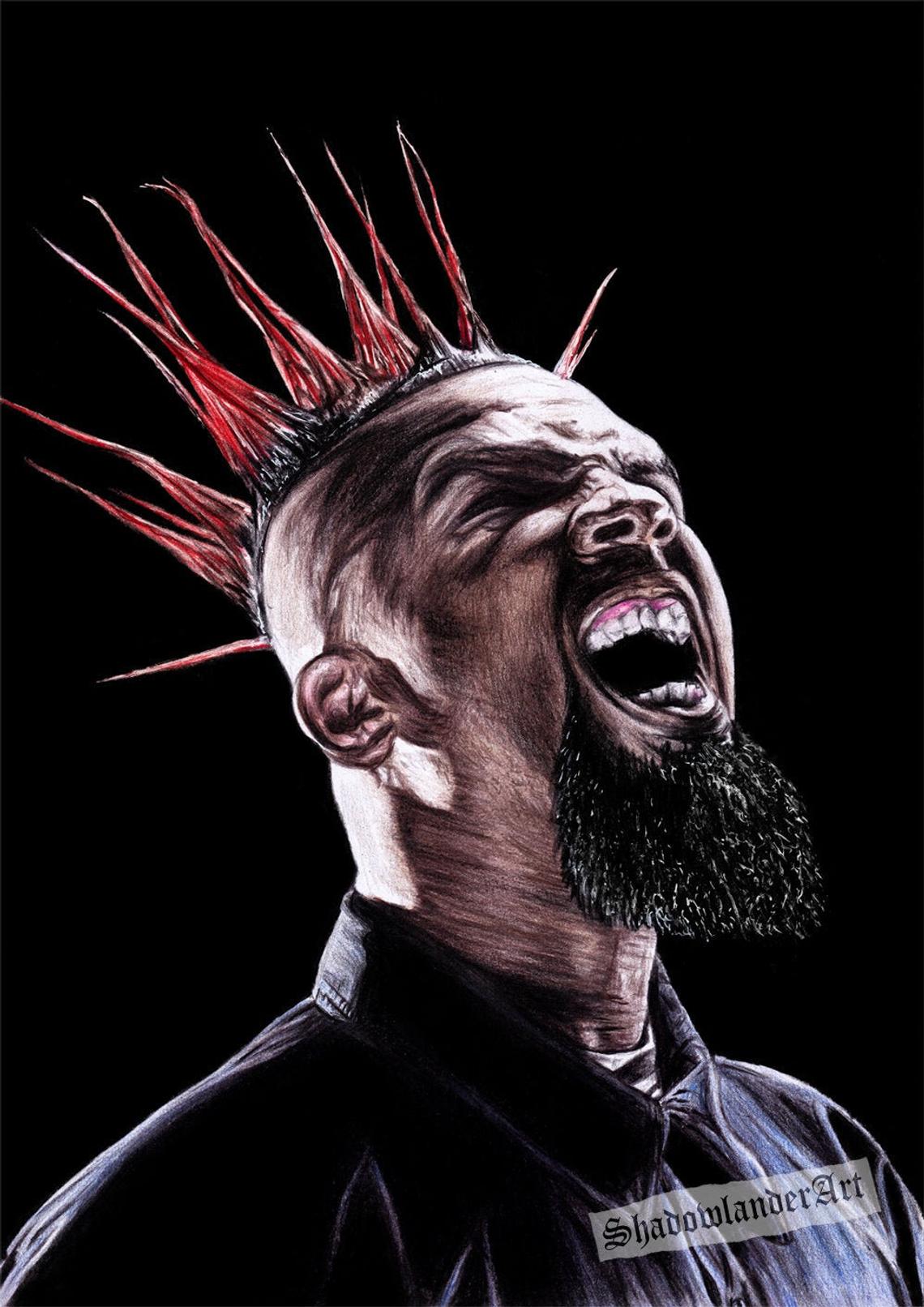 Tech N9ne - Absolute Power art drawing by Shadowlander9 on DeviantArt