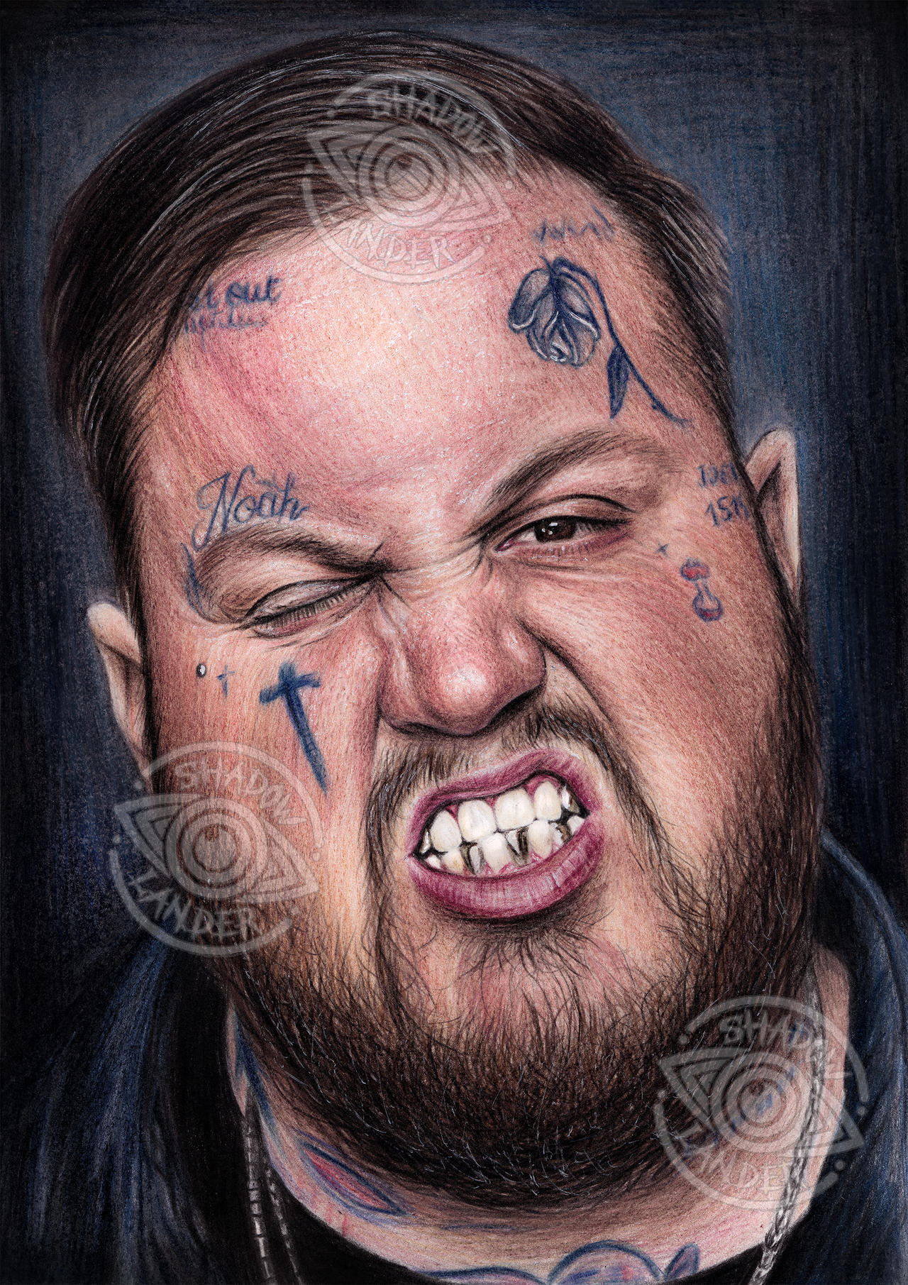 Jelly Roll Creature Poster Drawing Art by Shadowlander9 on DeviantArt