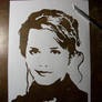 Emma Watson Stencil