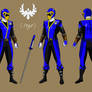 Johnny Cage-Blue Ranger